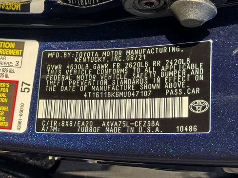 Used 2021 Toyota Camry SE w/ Cold Weather Package AWD/4WD image 22