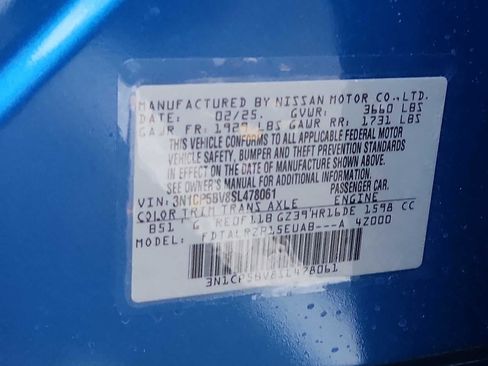 Certified 2025 Nissan Kicks Play S image 26