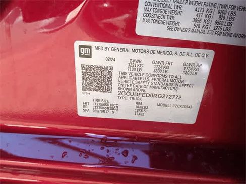 Used 2024 Chevrolet Silverado 1500 LT Trail Boss w/ Protection Package image 38