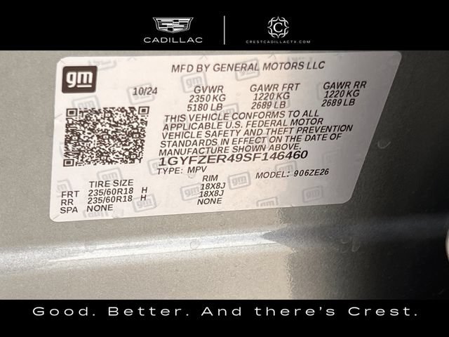 Certified 2025 Cadillac XT4 Sport w/ LPO, Floor Liner Package FWD image 34