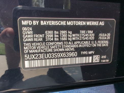 Used 2025 BMW X5 xDrive40i w/ M Sport Package AWD/4WD image 35