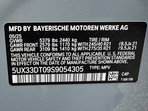 Used 2025 BMW X4 xDrive30i w/ Premium Package AWD/4WD image 32