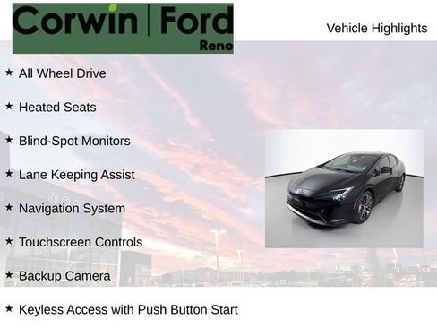Used 2025 Toyota Prius XLE AWD/4WD image 7