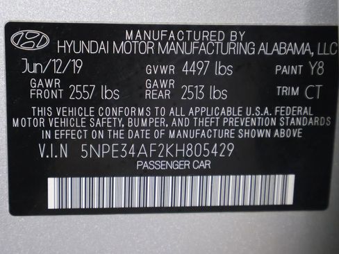 Used 2019 Hyundai Sonata Sport FWD image 41