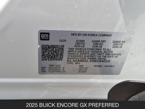 Used 2025 Buick Encore GX Preferred FWD image 24