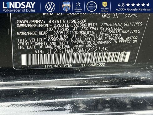 Used 2021 Subaru Crosstrek 2.5i Limited w/ Popular Package #4 image 25