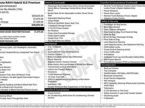 Certified 2023 Toyota RAV4 XLE Premium AWD/4WD image 31