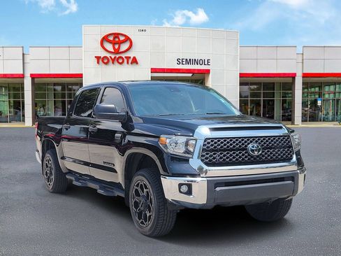 Used 2021 Toyota Tundra SR5 w/ SR5 Leather Package RWD image 2