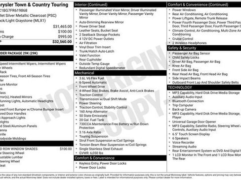 Used 2015 Chrysler Town & Country Touring FWD image 6