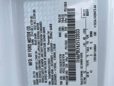 Used 2018 Ford Mustang GT Premium w/ Safe & Smart Package image 36