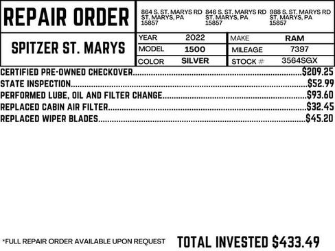 Used 2022 RAM 1500 Big Horn image 5