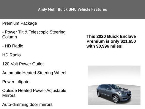 Used 2020 Buick Enclave Premium AWD/4WD image 16