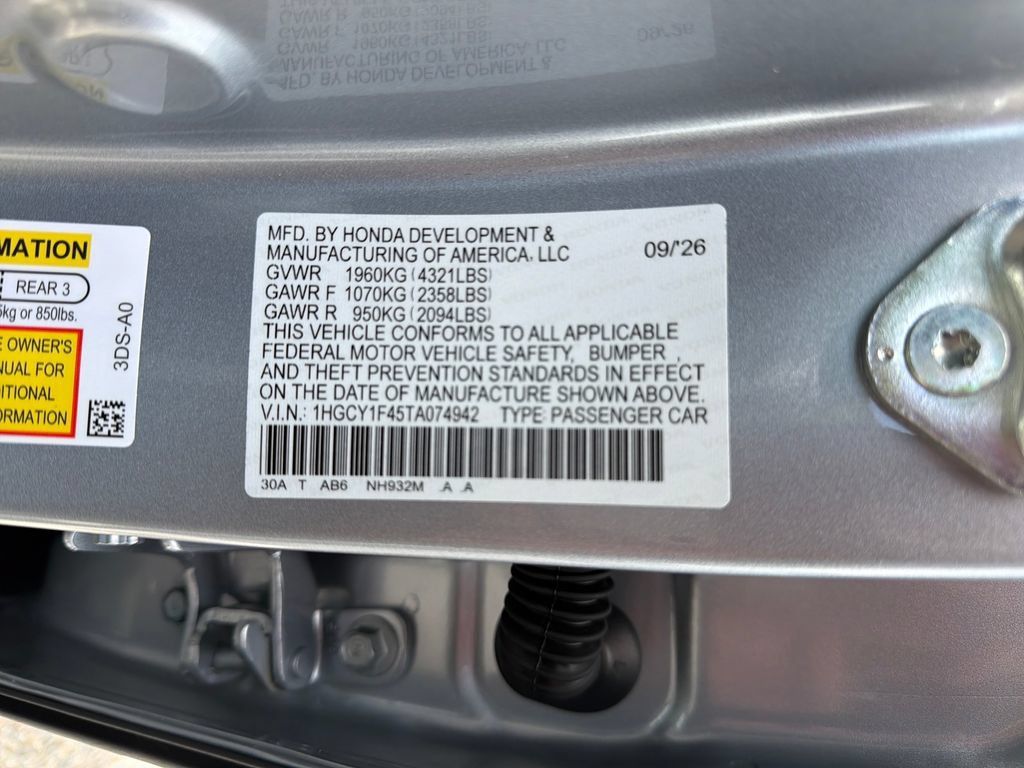 New 2026 Honda Accord SE image 25