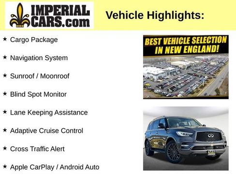 Used 2024 INFINITI QX80 Premium Select w/ Cargo Package AWD/4WD image 7