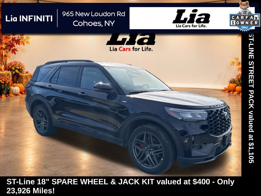 Used 2025 Ford Explorer ST-Line w/ ST-Line Street Pack AWD/4WD 360° Tour