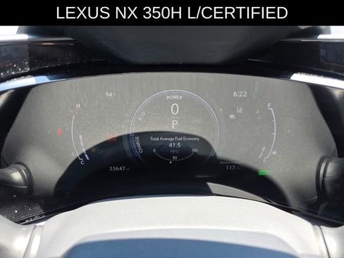 Used 2025 Lexus NX 350h AWD w/ Cold Area Package image 30