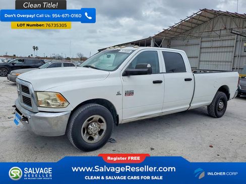 Used 2012 RAM 3500 ST w/ Chrome Appearance Group image 1
