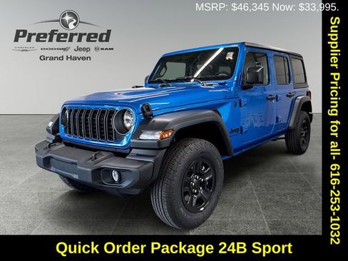 New 2025 Jeep Wrangler Sport image 1