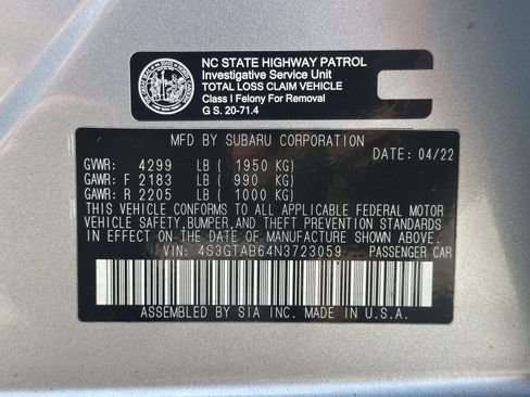 Used 2022 Subaru Impreza 2.0i AWD/4WD image 20