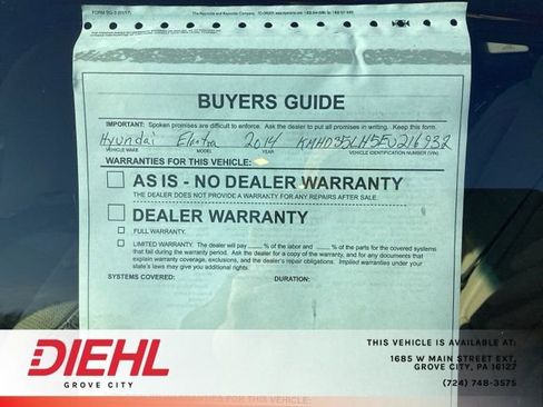 Used 2014 Hyundai Elantra GT w/ Option Group 03 image 10