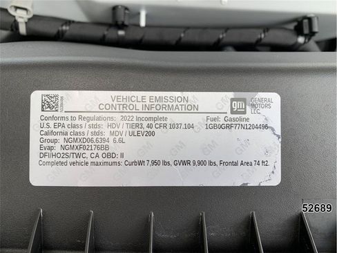 Used 2022 Chevrolet Express 3500 w/ Power Convenience Package RWD image 19