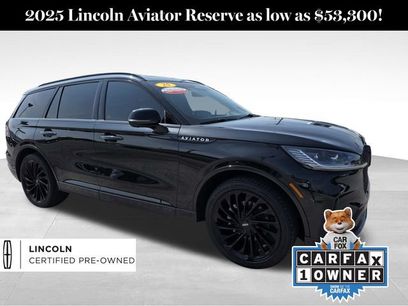 Certified 2025 Lincoln Aviator Reserve w/ Jet Appearance Package
