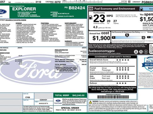 Used 2023 Ford Explorer XLT image 9