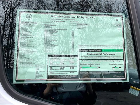 New 2026 Mercedes-Benz Sprinter 2500 image 14