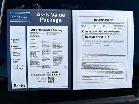 Used 2014 MAZDA CX-5 Touring w/ Bose/Moonroof Package AWD/4WD image 33
