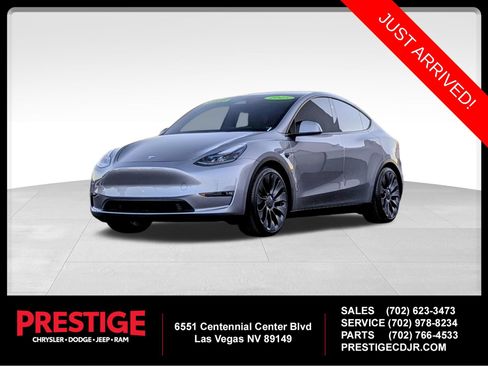 Used 2025 Tesla Model Y Performance AWD/4WD image 1