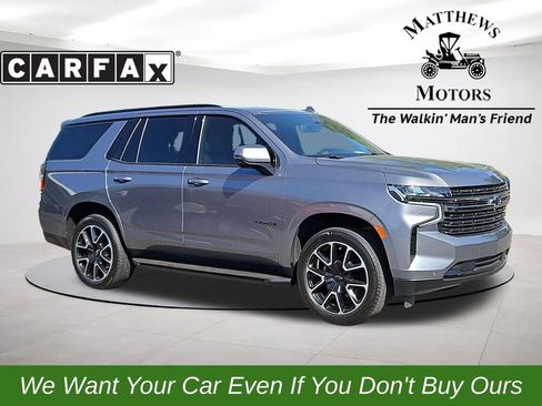 Used 2021 Chevrolet Tahoe RST w/ Luxury Package image 1