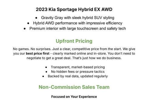 Used 2023 Kia Sportage EX AWD/4WD image 3