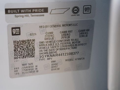 New 2026 Cadillac XT5 Luxury w/ LPO, Floor Liner Package image 31