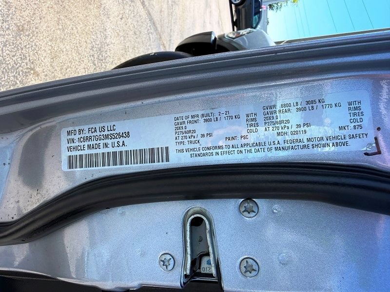 Used 2021 RAM 1500 Warlock w/ Electronics Group AWD/4WD image 40