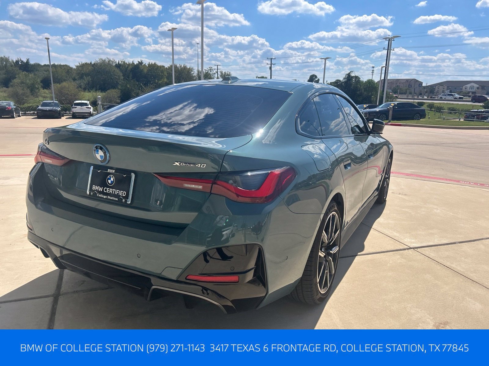 Certified 2025 BMW i4 xDrive40i w/ M Sport Package AWD/4WD image 9