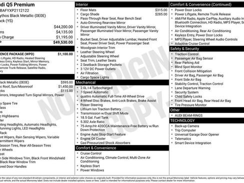 Used 2023 Audi Q5 2.0T Premium w/ Convenience Package image 9