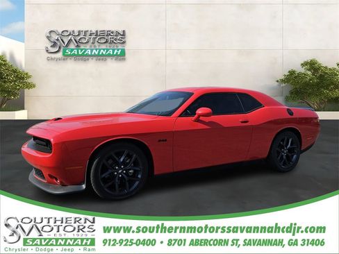 Used 2023 Dodge Challenger R/T w/ Blacktop Package RWD image 1