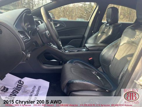Used 2015 Chrysler 200 S w/ Navigation & Sound Group I AWD/4WD image 10
