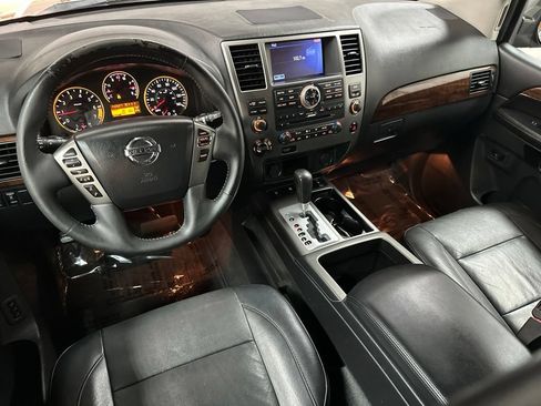 Used 2014 Nissan Armada Platinum w/ 2nd Row Captain Seat Package AWD/4WD image 12