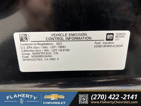 Used 2022 Chevrolet Traverse RS w/ LPO, Floor Liner Package AWD/4WD image 17