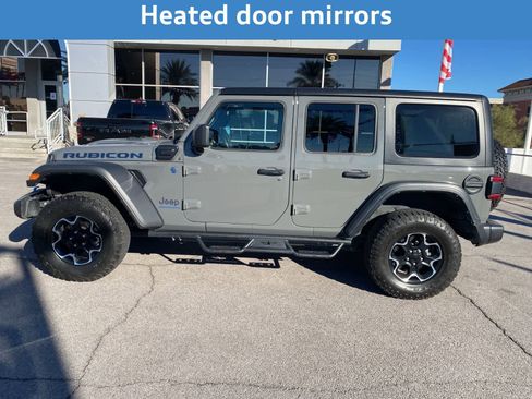 Used 2023 Jeep Wrangler Unlimited Rubicon 4xe w/ Safety Group image 12