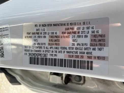 Used 2023 MAZDA CX-30 AWD 2.5 S w/ Premium Package image 9