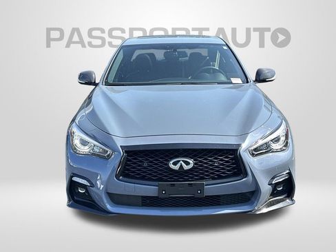 Used 2023 INFINITI Q50 Red Sport 400 w/ Carbon Fiber Package RWD image 7