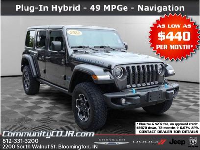Used 2023 Jeep Wrangler Unlimited Rubicon 4xe w/ Steel Bumper Group