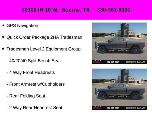 Used 2024 RAM 2500 Tradesman w/ Safety Group image 10