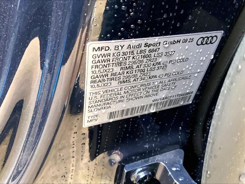 New 2026 Audi RS Q8 performance image 20