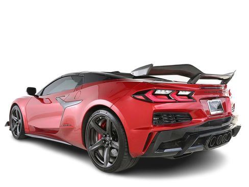 Used 2024 Chevrolet Corvette Z06 w/ Stealth Interior Trim Package RWD image 3