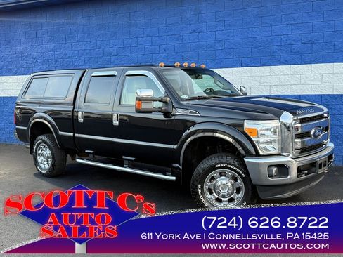 Used 2014 Ford F250 Lariat w/ Snow Plow Prep Package image 1