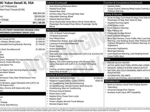 Used 2023 GMC Yukon XL Denali AWD/4WD image 4