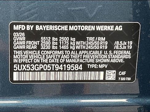 New 2026 BMW X3 xDrive30 w/ Premium Package AWD/4WD image 8
